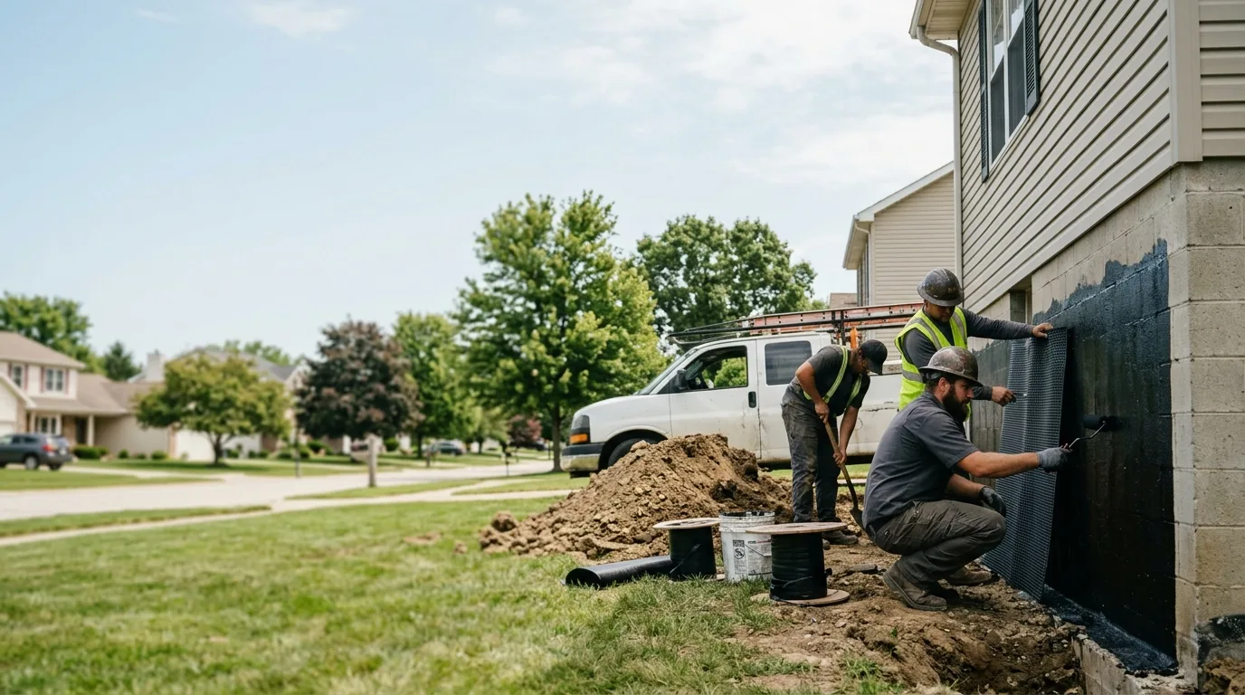 Basement Waterproofing in Greenfield, IL near me